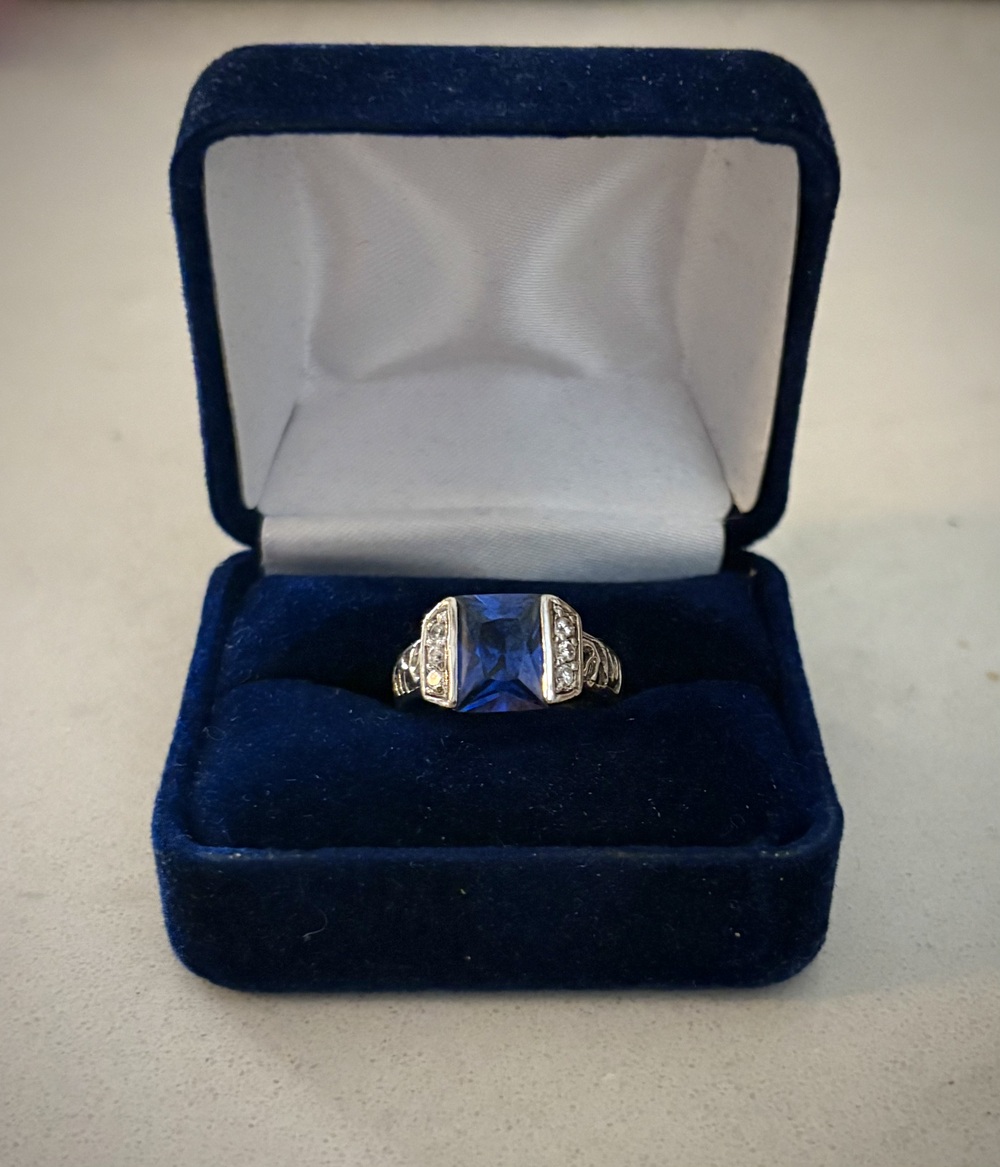 Blue Sapphire Ring